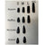 10 piece solid color nail set